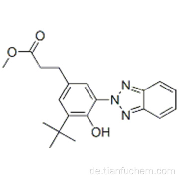 Benzolpropansäure, 3- (2H-Benzotriazol-2-yl) -5- (1,1-dimethylethyl) -4-hydroxy-, methylester CAS 84268-33-7